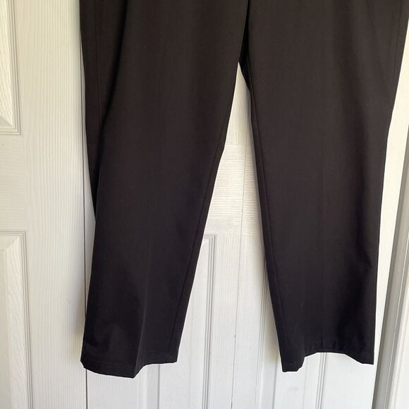 Haggar H26 Men's Straight Fit Trousers Black 40x29 Pants - Picture 14 of 16